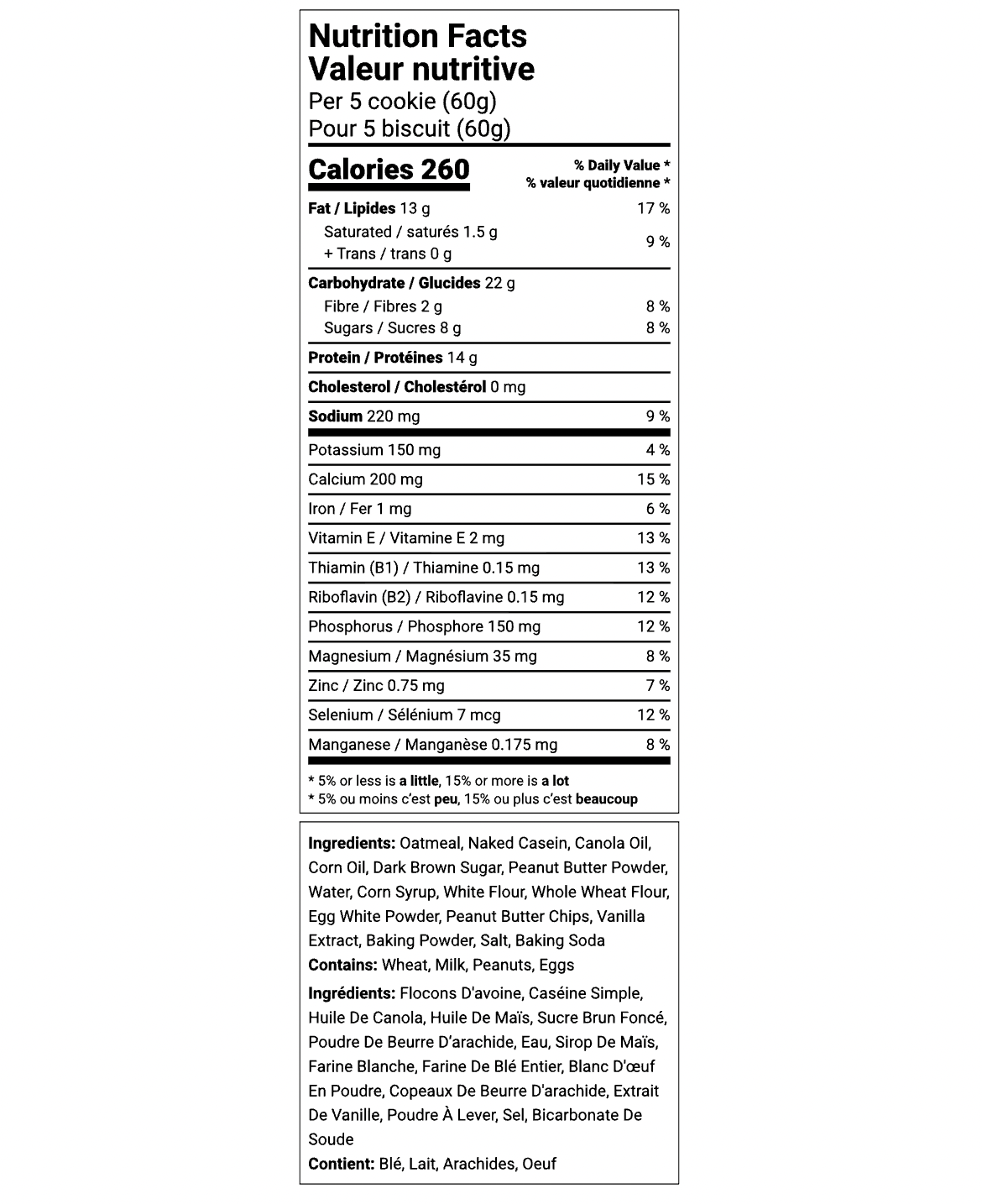 Biscuits Beurre D'arachide